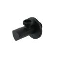 Кран приладовий кутовий Raftec Relo Black 1/2'x3/4' VKB80102