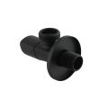 Кран приладовий кутовий Raftec Relo Black 1/2'x3/4' VKB80102