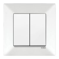 Вимикач VIKO Meridian 1 клавіші 90970002-WH