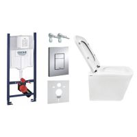 Инсталляция GROHE Rapid SL 5 в 1+ унитаз VENTA Flow