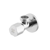 Кран приладовий кутовий Raftec Silver ABS handle mini 1/2'x3/4' VMI0102