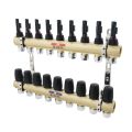 Коллектор с расходомерами Raftec GOLD 1'x9 LCR-1.9