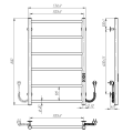 Рушникосушарка VENTA Fokus 800х500 FKU.80.50.6.O.U.3