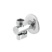 Кран приладовий кутовий з фільтром Raftec Silver 1/2' KFH0101