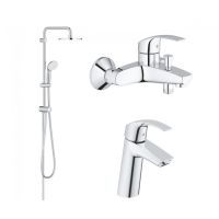 Набір змішувачів Grohe Eurosmart 123389M