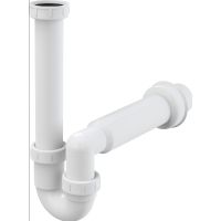 Сифон трубчастий Alcaplast d50 з НГ 6/4, A80-DN50