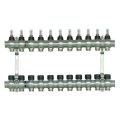 Колектор з витратомірами Raftec STEEL 1 'x12 RC03-12