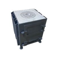 Піч опалювальна з чавунною варильною поверхнею KUBE