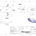 Умивальник Miraggio LEX R 700 білий матовий