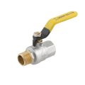 Кран кульовий Raftec YELLOW PN40 НВ 1/2' ручка GRH11