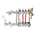 Колектор з витратомірами Raftec STEEL 1 'x4 RC03-04