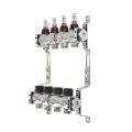 Колектор з витратомірами Raftec STEEL 1 'x4 RC03-04