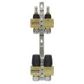 Коллектор с расходомерами Raftec GOLD 1'x2 LCR-1.2