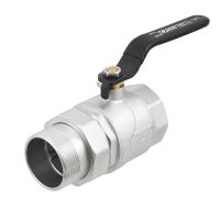 Кран шаровый с американкой Raftec BLACK PN20 ВН 2' DRBS6