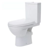 Унітаз підлоговий Kolo STATUS косий випус, нижній підвід, поліпроп., арт. 2397050UA