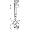 Впускний механізм Alcaplast A18-3/8'