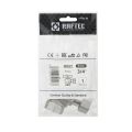 Кран з накидною гайкою кутовий Raftec PN40 ВВ 3/4 ' DRBZ2