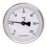 Термометр Afriso Ath 63F 0-120C КТ2.0 63822