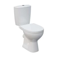 Унитаз-компакт Cersanit ARTECO New Clean On 011 вертикальний/нижній/дюропласт/мікроліфт