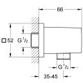 Подсоединение шланговое Grohe Euphoria Cube 27704000