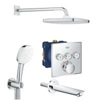 Душова система прихованого монтажу Grohe Tempesta Cube 250 26415SC6