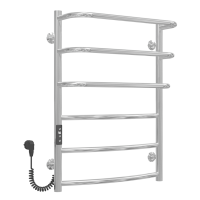 Полотенцесушитель Arte Prima 700х500 левое подключение