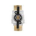 Кран шаровый Raftec BLACK DN15 НН 1/2'' бабочка DRB1111
