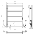 Рушникосушарка VENTA Fokus 700х500 FKU.70.50.5.O.U.3