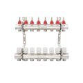 Колектор Polmark 1'x3/4' 8 виходів з термоклапанами та витратомірами PBMF108