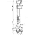 Впускной механизм Alcaplast A17-3/8'