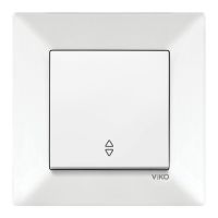 Вимикач VIKO Meridian 1 клавіша 90970004-WH