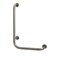 Поручень угловой левый Эверест Компани d 32м - 700x500 мм, арт. PV-05L