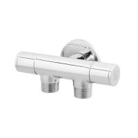 Кран приладовий з керамічним зап.ел Raftec Silver 1/2' VKE801005