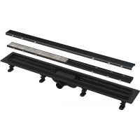 Трап сливной Alcaplast APZ19BLACK-650 DOUBLE