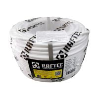 Провід ПВС RAFTEC 3х2.5 (круглий, багатожила, білий) 100 м