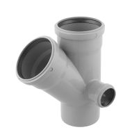 Крестовина PLM ф110 х 110 х 45° + 50 х 87,5° (вуха)