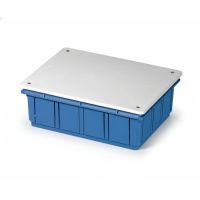 Коробка распределительная ELETTROCANALI 104х104х45 мм EC350C1BL