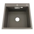 Мойка для кухни VENTA Gray 500x500 BVM5050G