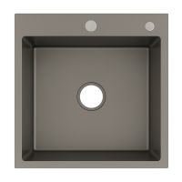 Мийка для кухні інтегрована VENTA Gray 500x500 BVM5050G