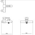 Змішувач для ванни VENTA VS333LS