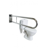 Поручень для унитаза откидной Эверест Компани d 32мм - 700 мм, арт. PU-01