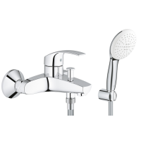 Змішувач Grohe з ручним душем на 2 режими, арт. 33300002+26164003