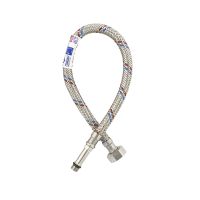 Шланг д/води MATEU M10x1/2' 0,3 м (довга, нерж.)