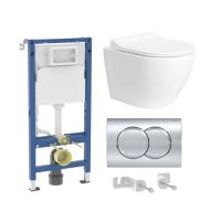 Инсталляция Geberit 458.133.21.3+ унитаз Venta Urban + клавиша Delta01 хром Инсталляция Geberit 458.133.21.3+ унитаз Venta Urban + клавиша Delta01 хром