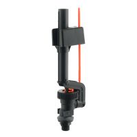Впусний механізм PLM Black 3/8' пластик VAD/08