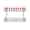 Коллектор Polmark 1'x3/4' 10 выходов с термоклапанами и расходомерами PBMF110