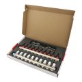 Коллектор Polmark 1'x3/4' 10 выходов с термоклапанами и расходомерами PBMF110