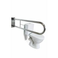Поручень откидной Эверест Компани d 32мм-700мм с держатель.туалет.бумаги, арт. PU-01b