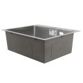Мийка для кухні інтегрована VENTA Brushed 500x600 BVM6050