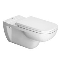 Унітаз підвісний Duravit D-code для осіб з обмеженими можливостями, без сидіння, арт. 22280900002